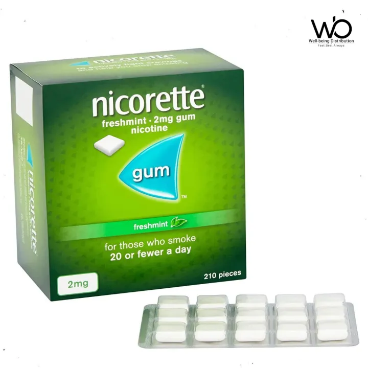 Nicorette%202mg%20Freshmint%20Gum%20210%20Gums%20Pack%20(International)%20-%20Image%202