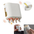 Waterproof Head Scratcher Electric Head Scalp Massager Hair Growth Oil Serum Comb Regrowth Hair Treatment With Red Light Therapy. 