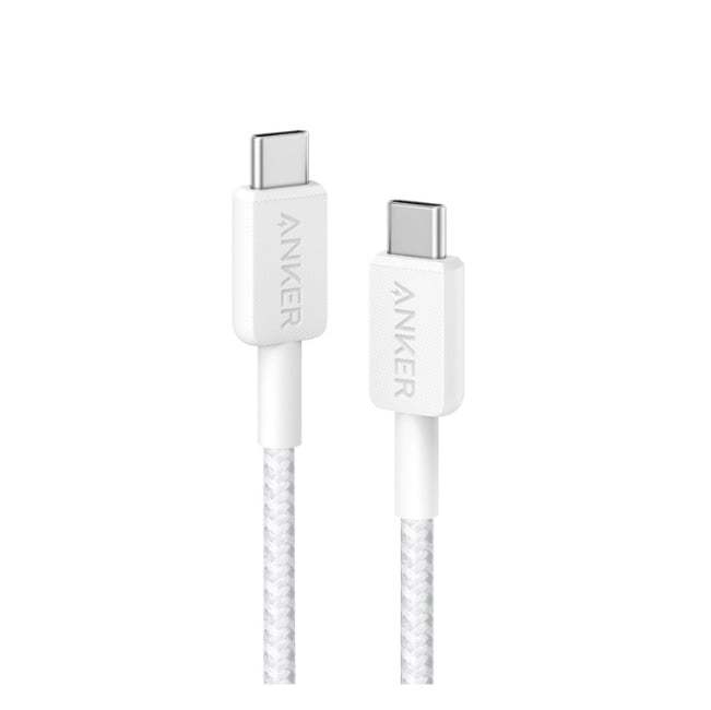 Anker%20322%20USB-C%20To%20USB-C%20Cable%2060W%20Nylon%20Braided%20Safe%20charging%20cable%203ft%20-%20Image%202