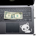 Baby Cute Cat Laptop Skin & Laptop Sticker Waterproof Removable Sticker For Any Kind of Laptop - LS197 - Sticker Buster. 