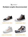1Pair Classic AF1/AJ Sports Shoelaces For Men Women Basketball Shoes Elastic Laces For Sneakers Casual Shoestrings Accessories.