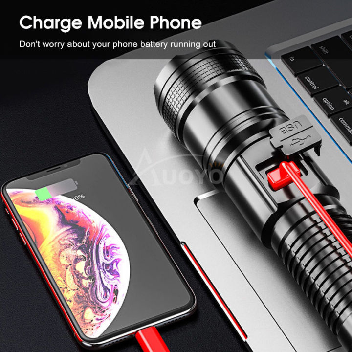 Auoyo%20Outdoor%20Flashlight%20Strong%20Light%20Multi-function%20Flashlight%20LED%20Power%20Display%20Charging%20Waterproof%20Outdoor%20Flashlight%20Camping%20Outdoor%20Hunting%20Lamp%20Outdoor%20Waterproof%20Torchlight%20-%20Image%205