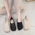 Internet Hot Shoes Women2023Summer New Mesh Breathable One Pedal Flat Pumps Comfortable, Casual and Versatile Mesh Surface Shoes. 