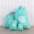 Waterproof Travel Storage Bags 4Pcs/Set – Packing Organizers for Clothes, Shoes, under garments, Laundry, Cosmetics, make up, gadgets etc.. Organizing Bags. 