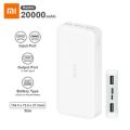 Redmi_mi_Power Bank 20000 mah with Fast Charging. 