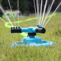 Garden Sprinklers Water Rotary Three Arm Water Sprinkler 360 Degree Automatic Rotating Water Sprinkler System Good effect and easy to use. 
