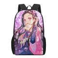 Anime Demon Slayer Kamado Nezuko Print School Bags for Boys Girls Primary Students Backpacks Kids Book Bag Satchel Back Pack.