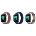 For OPPO Watch 41MM Watch Milanese Stainless Steel Metal Watch Band.