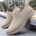 Mens Shoes Breathable Slip on Running Sneakers Comfortable Summer Sport Tennis Shoes for Man Non Slip Lightweigh Flats BunnyGarden. 