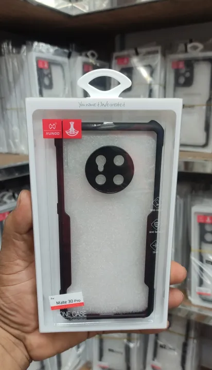 Xundd%20Case%20For%20Huawei%20Mate%2030%20Pro%20Black%20Bumper%20Case%20Airbags%20Shockproof%20Protective%20Transparent%20Back%20Cover%20-%20Image%204