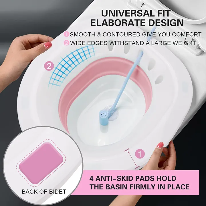 Sitz%20Bath,%20Sitz%20Bath%20for%20Hemorrhoids,%20Sitz%20Bath%20for%20Toilet%20Seat,%20Postpartum%20Care,%20Sits%20Bath%20Kit%20for%20Women,%20Collapsible,%20Flusher%20Hose,%20Drain%20Holes,%20Wider%20Seating%20Area,%20Deeper%20Bowl%20-%20Image%202