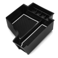 Car Insert Front Center Storage Box Storage Tidying Console Organizer Box Tray Box for Volvo XC60 S90 V90CC XC90. 