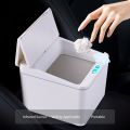 USB Rechargeable Waste Bins Rubbish Automatic Touchless Smart Intelligent Induction Motion Sensor Home Kitchen Bath Trash Cans.