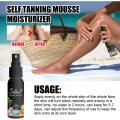 Tanning Spray 30ml Sun-free Smearing Skin Tanning Cream Organic Body Self Tanner Natural Long Lasting Bronze Body Lotion TSLM1. 