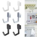 【Best value for money】 20Pcs High-quality HIPS Shelf Peg Hook Storage Tool Detachable Pegboard Holders Waterproof Hole Board Hook Workbench. 