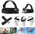 Accessories Bundle Kit Head Strap Mount/Chest Harness/Selfie Stick for Gopro Hero 11 10 9 8 7 6 5 4/AKASO EK7000/Brave 7/Dragon Superman. 