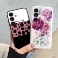 Case For Samsung Galaxy A14 5G Cute Heart Flower Back Cover Soft Silicone Matte Protective Funda For Samsung A 14 GalaxyA14 Bags. 