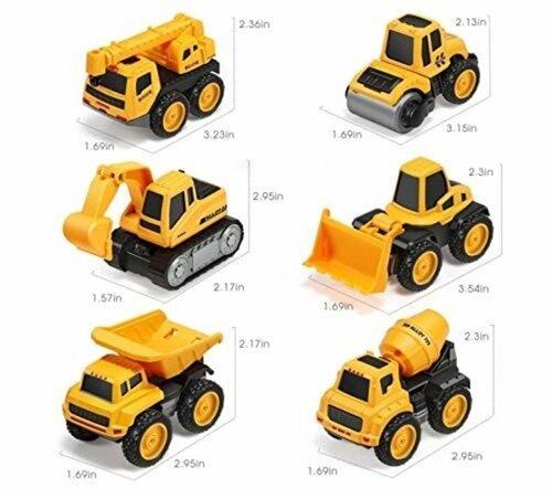 6pcs%20Mini%20Casted%20Toy%20Track%20Car%20Mini%20Toy%20Construction%20Vehicle%20Set%20Farm%20Tractor%20Excavator%20Simulation%20-%20Image%202