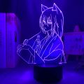 Anime Led Light Kamisama Kiss Tomoe Figure for Bedroom Decor Night Light Birthday Gift Room 3d Lamp Manga Kamisama Kiss. 