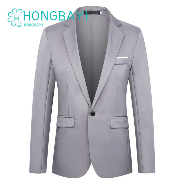 Men%20Blazer%20One%20Buckle%20Turndown%20Collar%20Long%20Sleeves%20Solid%20Color%20Plus%20Size%20Slim%20Fit%20Suit%20Jacket%20for%20Office%20-%20Image%202