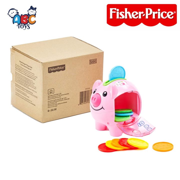 Fisher Price DGC34 Laugh & Learn Smart Stages Piggy Bank