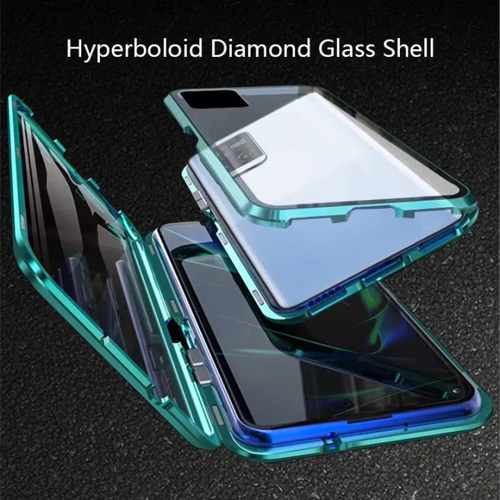 Biruiqu%20For%20VIVO%20Y21%20Y21s%20Y33s%20Y21A%20Y33A%20Y21T%20Y33T%20Magnetic%20Absorption%20Case%20Metal%20Frame%20Shockproof%20Double%20Sided%20Tempered%20Glass%20Magnetic%20Case%20Cover%20-%20Image%204