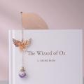 Christmas Valentine's Day Butterfly Book  for Women Book Lover Metal Leaf Bookmark Unique Gift for Teachers Women Mothers Day. 