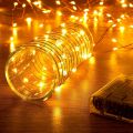 Battery Powered 50 LED Fairy String Lights – 16.4ft Warm White Copper Wire with Timer & Twinkle Mode for Bedroom, Party, Wedding, Xmas Decor. 
