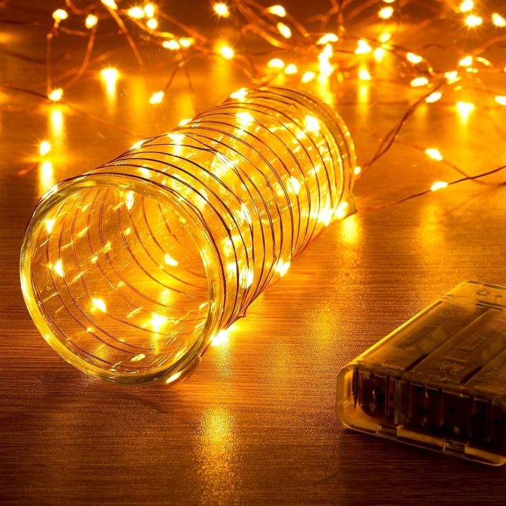 Battery%20Powered%2050%20LED%20Fairy%20String%20Lights%20%E2%80%93%2016.4ft%20Warm%20White%20Copper%20Wire%20with%20Timer%20&%20Twinkle%20Mode%20for%20Bedroom,%20Party,%20Wedding,%20Xmas%20Decor%20-%20Image%205