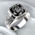 Superb Signature Style Metal Finger Ring for Men - Quality and Durability, Stylish and Innovative Design.