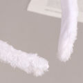 Cute Sheep Horn Plush Headband Lovely Plush Hair Band For Girls Hair Accessories ANLAN. 