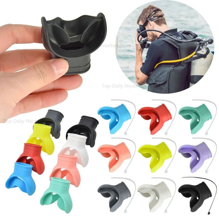 Universal Regulator Mouthpiece,Scuba Diving Regulator Mouthpiece Scuba Comfort Bite Mouthpiece - View #8
