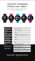 B28 Smart Wristband SMart Watch Activity Tracker Watch With Remote Pressure Measurement Waterproof. 
