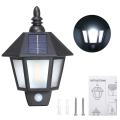Migeet Portable Delicate Outdoor Waterproof Wall Lamp Half Hexagon Solar Blaze Human Body Induction Mode Wall Lamp.