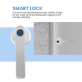 Smart Door Lock, Fingerprint Door Lock with Tuya APP WiFi Control.