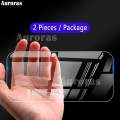 2Pieces for Itel RS4 Screen Protector Tempered Glass Clear Transparent Full Screen Glass Film for itel RS4 Casing Cover No Black Edges. 