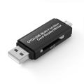 USB 2.0 OTG Memory Card Reader for Android, PC, Laptop. 