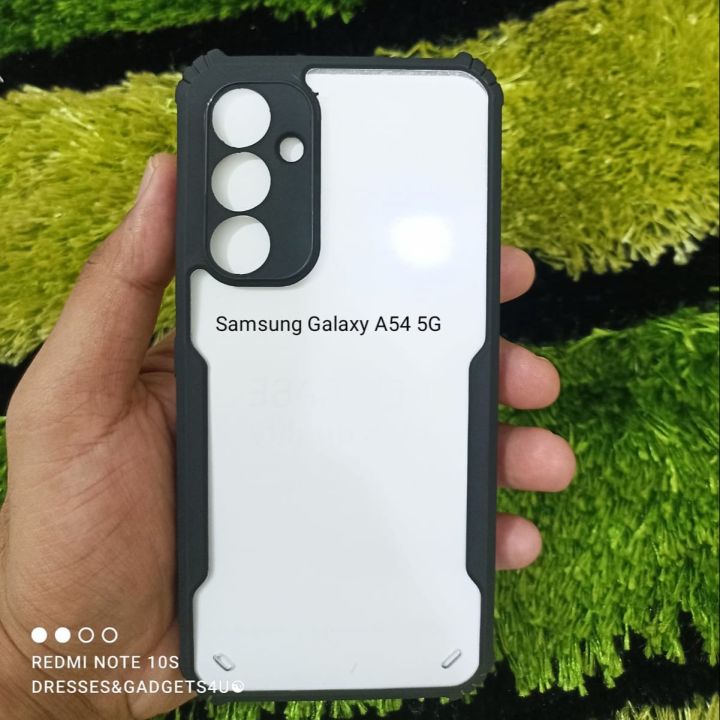 Samsung%20Galaxy%20A54%205G%20Back%20Cover%20Case%20%7C%20360%20Degree%20Protection%20%7C%20Shock%20Proof%20Design%20%7C%20Transparent%20Back%20Cover%20Case%20for%20Samsung%20Galaxy%20A54%205G%20Xundd%20Fusion%20Case%20(Black%20Bumper)%20The%20GiftKart%20-%20Image%202