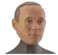 New Trump Putin Latex Full Head Face Human Male Masks For Halloween party Carnival Costume Dress Up Trump President Putin Props. 