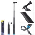 Handheld Extendable Gopro Selfie Stick Aluminum Monopod Go Pro Stick for GoPro Hero 9 8 7 6 5 4 SJCAM SJ8 Sj6 Xiaomi Accessories. 