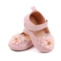 Baby Girl Shoes Spring and Summer PU Sandal Cute Flower Fashion Baby Mary Jane 11cm/11.5cm/12cm for Toddler 0-12 Months BBW3096. 
