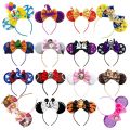 Fashion Mickey Mouse Ears Headbands for Baby Girls Headband Kids Accessories Women Hair Headwear for Festival Carnival Party.