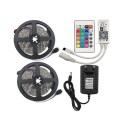 RGB 3528, 3 color Led strip Light 5 miter ( only strip without controller adapter) - Rgb Led Strip Light - Rgb Light. 