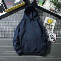 Hooded Sweatshirt Men S-4XL Jumpers Soft Oversized Hoodie Light Plate Long Sleeve Pullover Solid Women Couple Clothes Asian Size. 