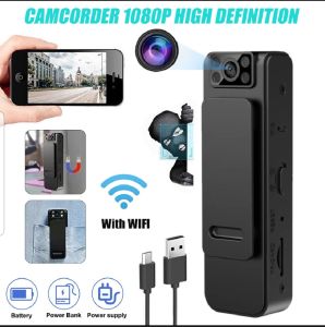 Bilashmart Mini Clip Body Camera HD 1080P