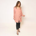 Retail Remedy Oeal Warp Kurti With Collar. 