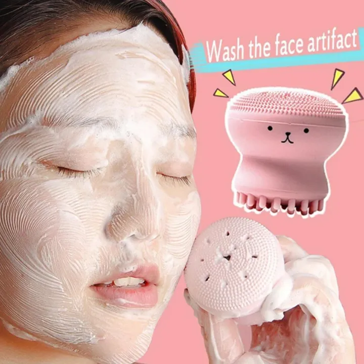Facial%20Cleansing%20Brush%20Silicone%20Handheld%20Face%20Brush%20and%20Massager%20%EF%BC%8COctopus-Shaped%20Cleansing%20Brush%20for%20Deep%20Cleaning%20Gentle%20Exfoliating%20Skin%20Massage%20-%20Image%202