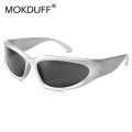New Wrap Around Sunglasses Women Men Brand Design Mirror Sport Vintage Y2K Sun Glasses Men Driving Eyeglasses Futuristic Shades.