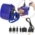 【original】 Outdoor Emergency Hand Power Dynamo Hand USB Charging Charger Universal.