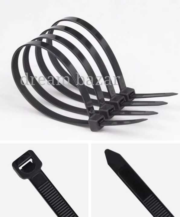 PLASTIC%20NYLON%20CABLE%20TIE%20LOCK%206"%20(25%20Pcs)%20-%20Image%204